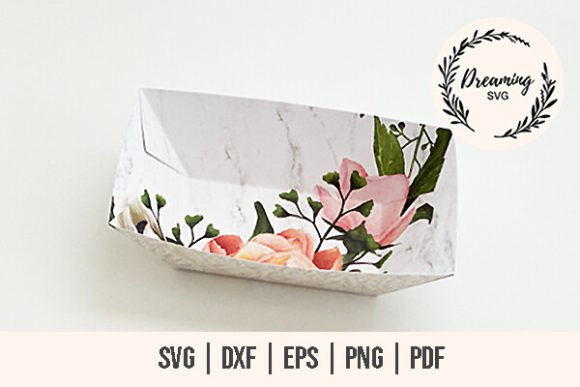 Food Tray Template SVG – 3D SVG Shapes for Handmade Creators