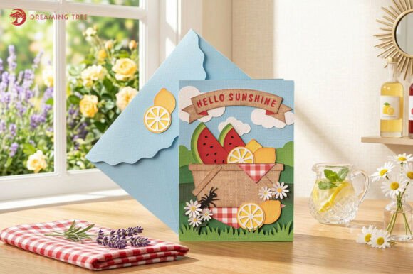 Hello Sunshine Card SVG
