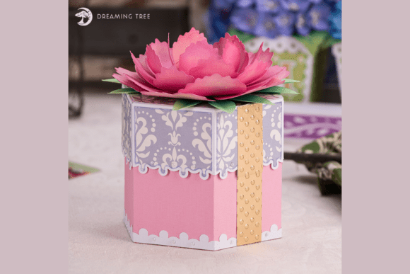 Peony Gift Box SVG: A 3D SVG Review for Modern Gift Boxes