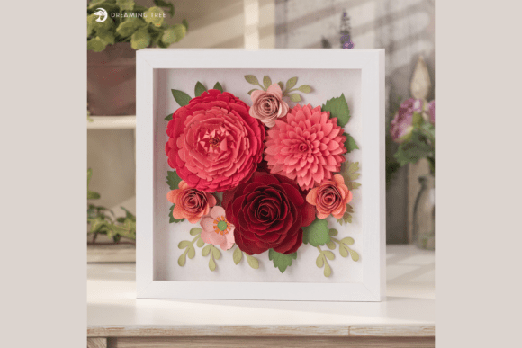 Spring Reverie Paper Sculpture SVG