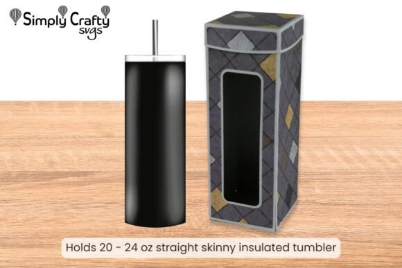 Straight Skinny Tumbler Box SVG: A 3D SVG Objects Review