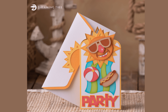 Summer Party Invite SVG: A 3D SVG Review for Brand Designers