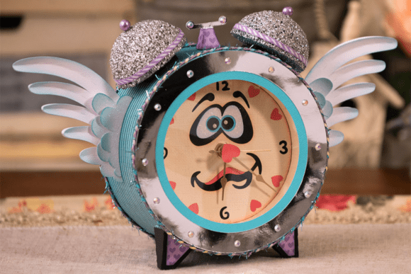 Sweet Dreams Clock SVG: 3D SVG for Clocks