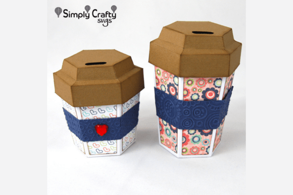 Takeout Coffee Cups SVG